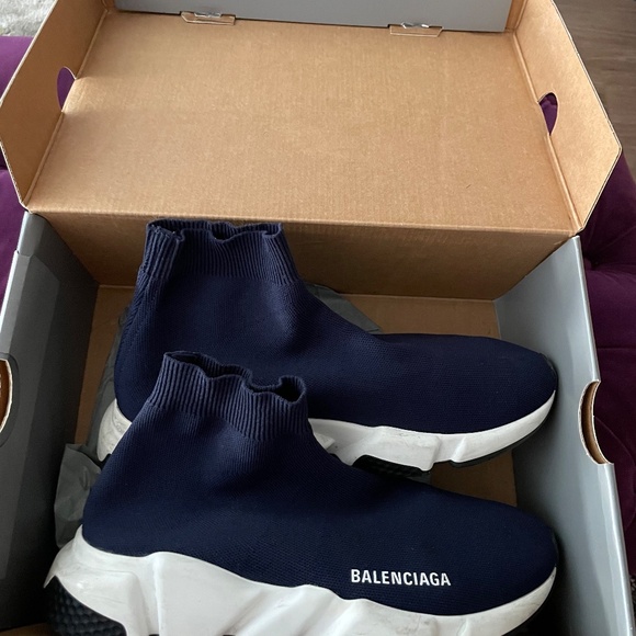 Balenciaga - 2.0 Speed Sock Sneakers - Picture 5 of 6
